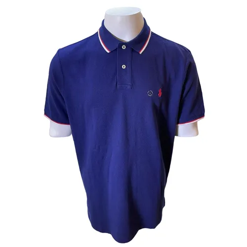 Ralph Lauren - Áo Polo Nam Ralph Lauren 710844275003 Màu Xanh Navy Size L - Vua Hàng Hiệu