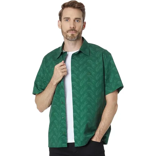 Áo Sơ Mi Cộc Tay Nam Lacoste CH579351 Màu Xanh Green Size 38 - Thời trang - Vua Hàng Hiệu
