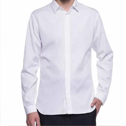 Áo Sơ Mi Nam Dior Embroidered Cotton Shirt Màu Trắng Size 40 - Thời trang - Vua Hàng Hiệu