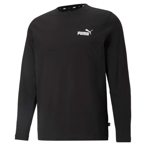 Áo Thun Dài Tay Nam Puma Essential Small Logo Longsleeve Tee 589027 Màu Đen Size S - Thời trang - Vua Hàng Hiệu