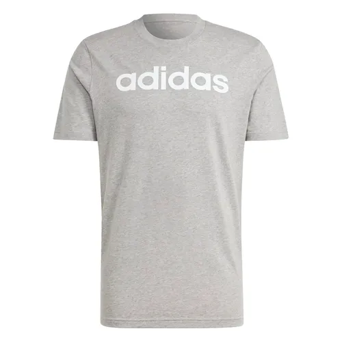 Thời trang - Áo Thun Nam Adidas Linear Single Jersey Essentials T-Shirt IC9277 Màu Xám Size S - Vua Hàng Hiệu