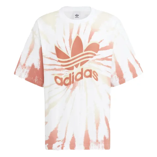 Áo Thun Nam Adidas Outdoor Tie Dye HS1940 Màu Trắng Cam Size S
