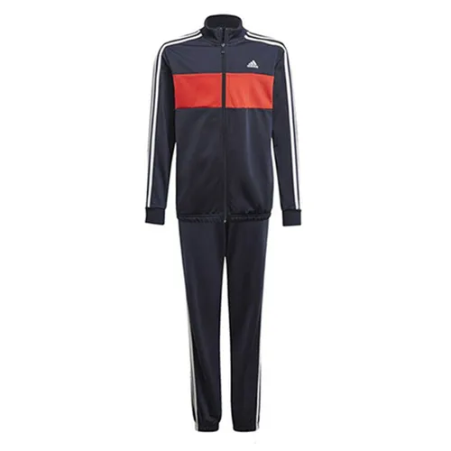 Bộ Quần Áo Thể Thao Nam Adidas Boys Tiberio Tracksuit Navy/Red Màu Xanh Size 140cm – Adidas