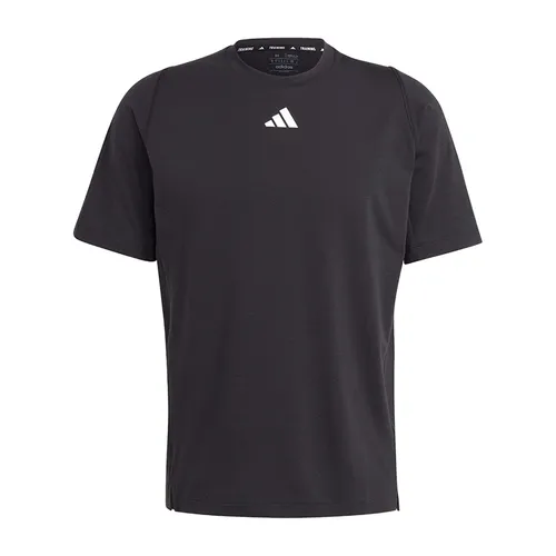 Áo Thun Nam Adidas Train Icons 3 Bar Logo Training Tee Tshirt HS7519 Màu Đen Size M - Thời trang - Vua Hàng Hiệu