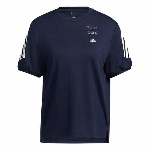 Adidas - Áo Thun Nữ Adidas Women's Short Sleeve Functional TShirt WMHE3STTEE GM8829 Màu Xanh Navy Size S - Vua Hàng Hiệu