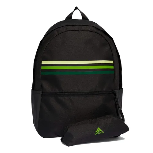 Balo Nữ Adidas Classic Horizontal 3-Stripes Backpack HY0743 Màu Đen