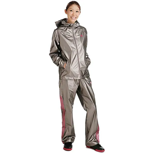 Thời trang Bộ quần áo gió - Bộ Quần Áo Gió Nữ Adidas Màu Hồng Bạc Size M - Vua Hàng Hiệu