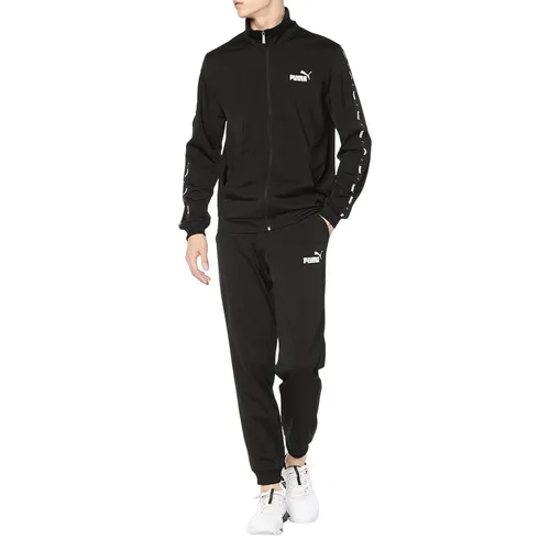 Thời trang - Bộ Thể Thao Nam Puma Men's Tape Poly Training Suit Top And Bottom 849543-01 Màu Đen Size L - Vua Hàng Hiệu