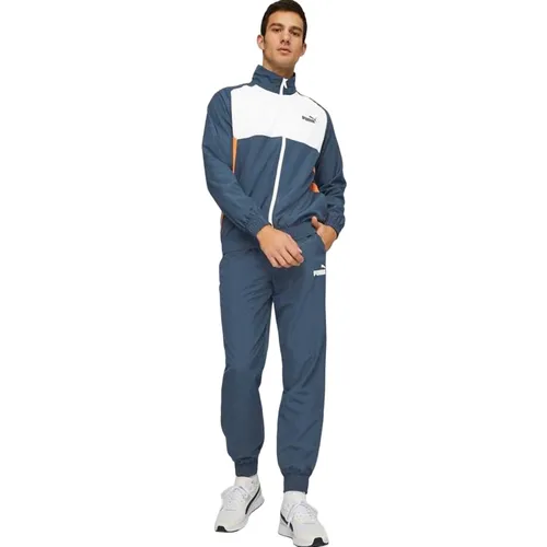 Bộ Thể Thao Nam Puma Woven Tracksuit 675701-16 Men's Màu Xanh Blue Size S