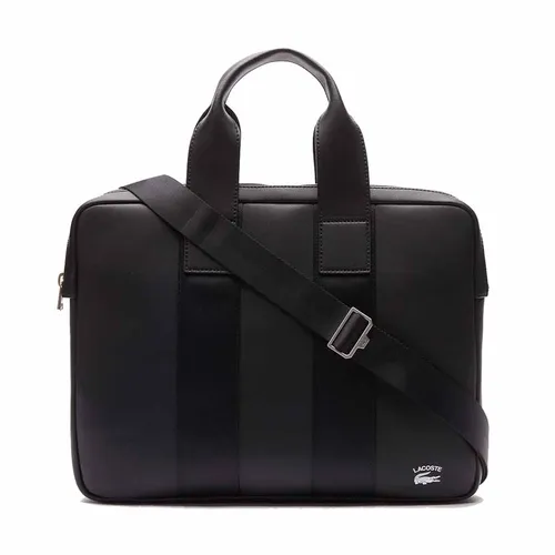 Cặp Xách Tay Unisex Lacoste Detachable Strap Computer Bag NH4019PN 000 Màu Đen