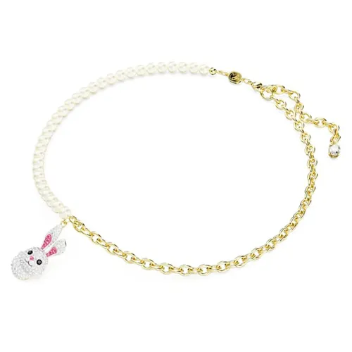 Dây Chuyền Nữ Swarovski Zodiac Rabbit Necklacerabbit Multicolored Gold Tone Plated 5647970 Màu Vàng
