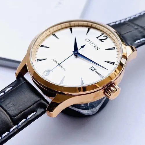 Đồng Hồ Nam Citizen Mechanical NJ0113-10A Màu Nâu