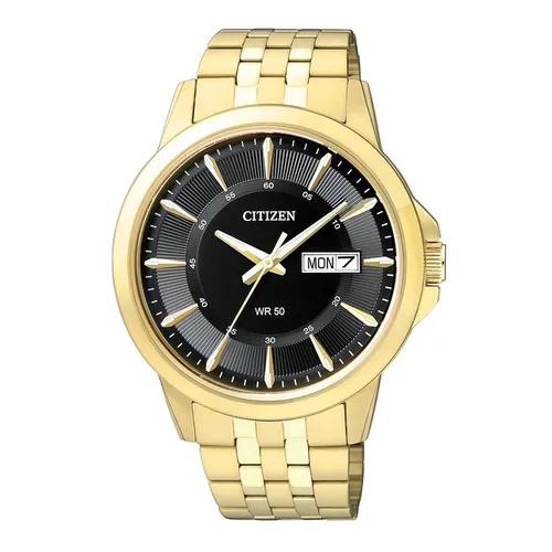 Đồng Hồ Nam Citizen Quartz Watch BF2013-56E Màu Vàng Gold - Đồng hồ - Vua Hàng Hiệu