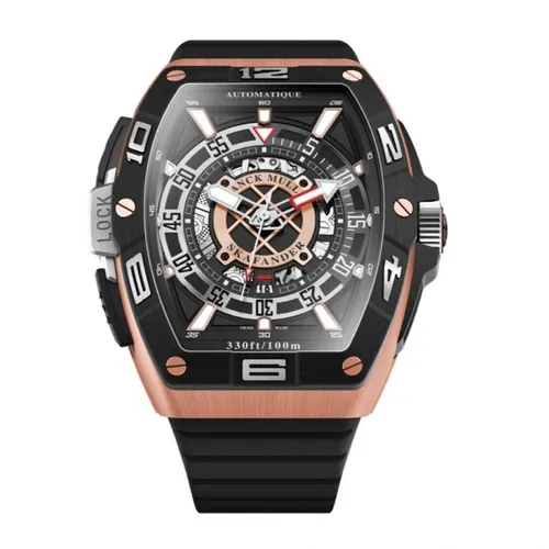 Đồng Hồ Nam Franck Muller V46 Skafander Màu Đen