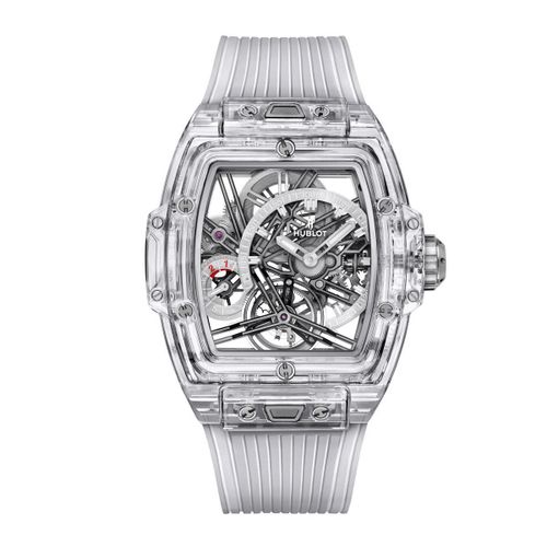 Đồng Hồ Nam Hublot Spirit Of Big Bang Tourbillon Sapphire Watch 645.JX.5120.RT Màu Trắng