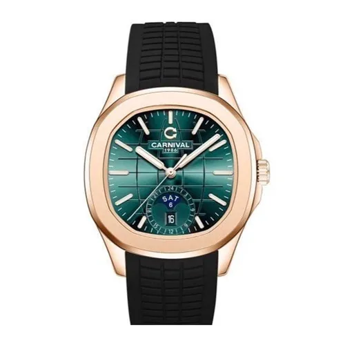 Đồng hồ - Đồng Hồ Nam I&W Carnival Aquanus 8113G-VH-DCS-XL Màu Đen Xanh - Vua Hàng Hiệu