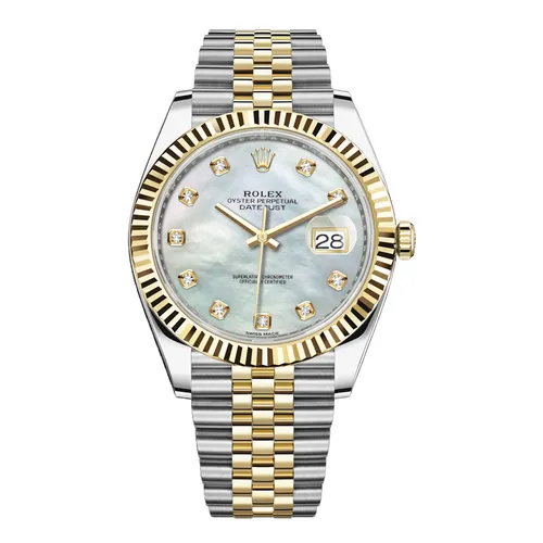 Đồng Hồ Nam Rolex Datejust 41mm Steel and Yellow Gold 126333-0018 Màu Bạc Vàng - Đồng hồ - Vua Hàng Hiệu