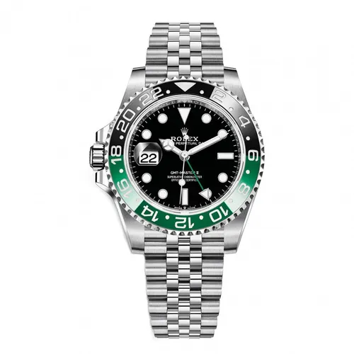 Đồng hồ - Đồng Hồ Nam Rolex GMT Master II 40mm Stainless Steel 126720-0002 Màu Xanh Bạc - Vua Hàng Hiệu