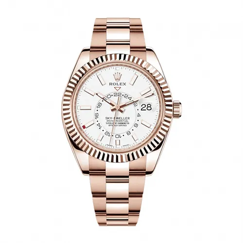 Đồng Hồ Nam Rolex Sky Dweller 42mm White 326935-0005 Màu Vàng Hồng - Đồng hồ - Vua Hàng Hiệu