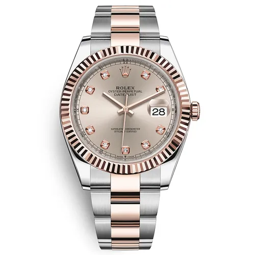 Đồng Hồ Nam Rolex Steel Datejust 41mm 126331-0007 Màu Demi (Vàng Hồng - Bạc) - Đồng hồ - Vua Hàng Hiệu
