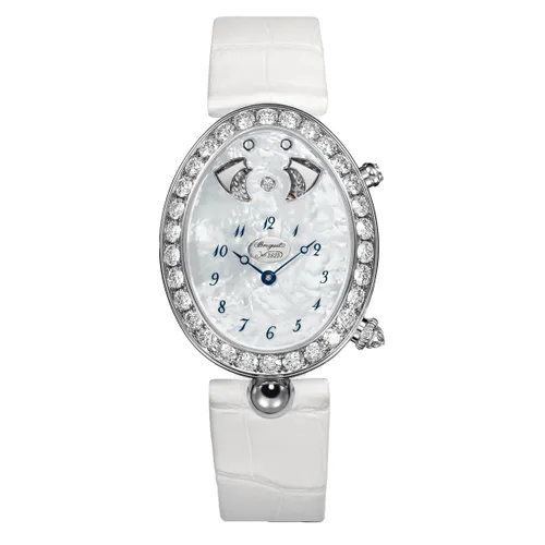 Đồng Hồ Nữ Breguet Reine De Naples Grande Complication 8978BB/58/974/D00D3L Màu Trắng Bạc