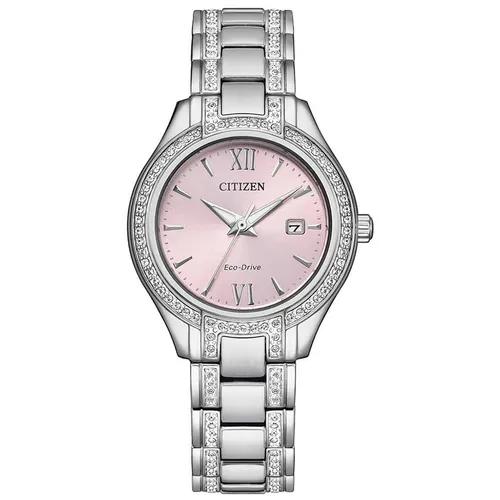 Đồng Hồ Nữ Citizen Eco-Drive FE1230-51X Màu Hồng Bạc