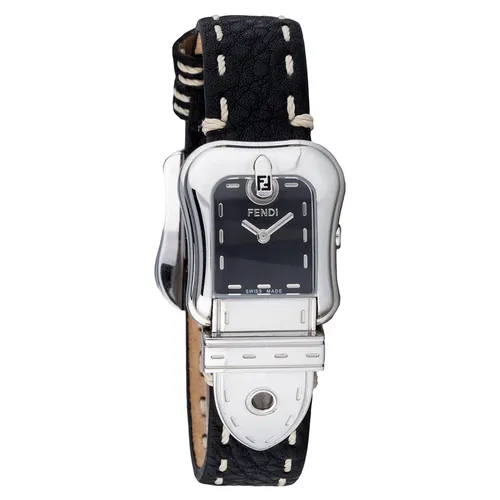 Đồng Hồ Nữ Fendi Buckle Watch FEN31196 Màu Đen Bạc - Đồng hồ - Vua Hàng Hiệu