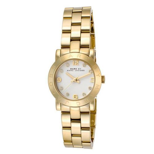 Đồng Hồ Nữ Marc Jacobs Mini Amy Gold-Tone Watch 26mm MBM3057 Màu Vàng Gold