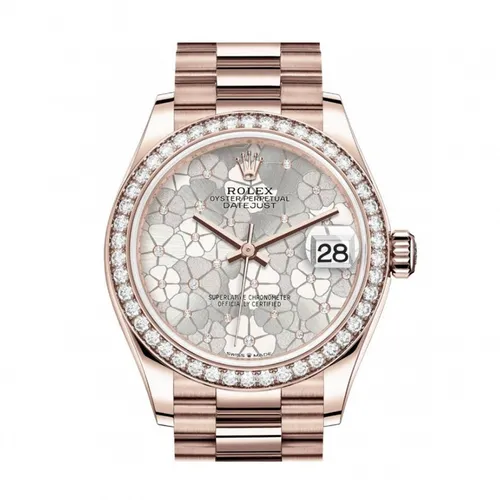 Đồng Hồ Nữ Rolex Datejust 31mm – 278285RBR-0036 Floral Màu Vàng Hồng