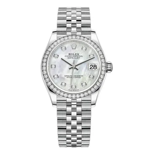 Đồng hồ - Đồng Hồ Nữ Rolex Datejust 31mm 278384-0008 MOP Màu Bạc - Vua Hàng Hiệu
