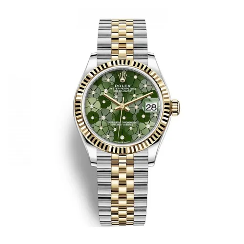 Đồng Hồ Nữ Rolex Datejust 31mm Stainless Steel And Yellow Gold Floral Dial 278273-0032 Phối Màu - Đồng hồ - Vua Hàng Hiệu