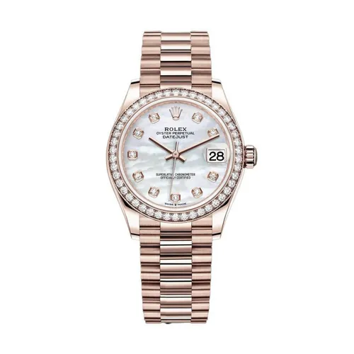 Đồng hồ - Đồng Hồ Nữ Rolex Datejust Mop 31mm 278285RBR-0005 Màu Vàng Hồng - Vua Hàng Hiệu