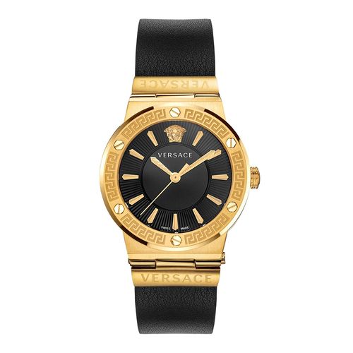 Đồng Hồ Nữ Versace Greca Logo Watch VEVH00320 Màu Vàng