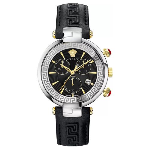 Đồng Hồ Nữ Versace Revive Chronograph Watch VE2M00121 Màu Đen
