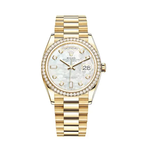 Đồng Hồ Rolex Day-Date 36mm Yellow Gold 128348-0017 Màu Vàng - Đồng hồ - Vua Hàng Hiệu