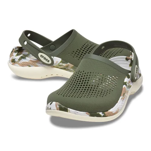 Giày Crocs Clog Literide 360 Marbled 207634-3TC Màu Xanh Olive