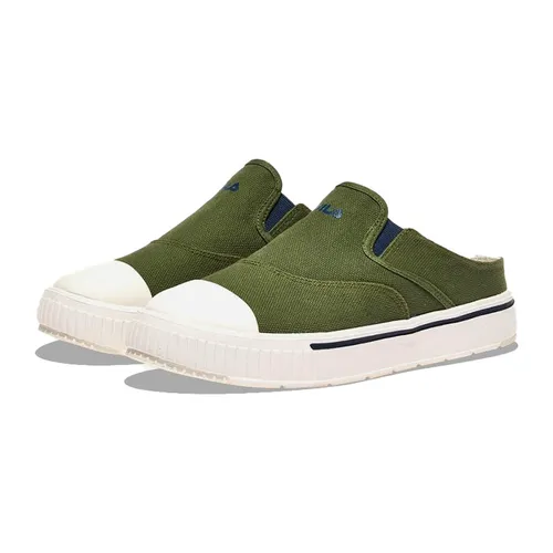 Giày - Giày Fila Unisex Court Lite Mule V2 1TM01989F-300 Màu Xanh Green - Vua Hàng Hiệu
