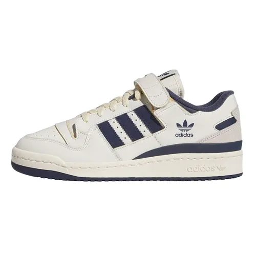 Giày Trắng, xanh navy - Giày Thể Thao Adidas Forum 84 Low IE9935 Màu Trắng Phối Xanh Navy - Vua Hàng Hiệu
