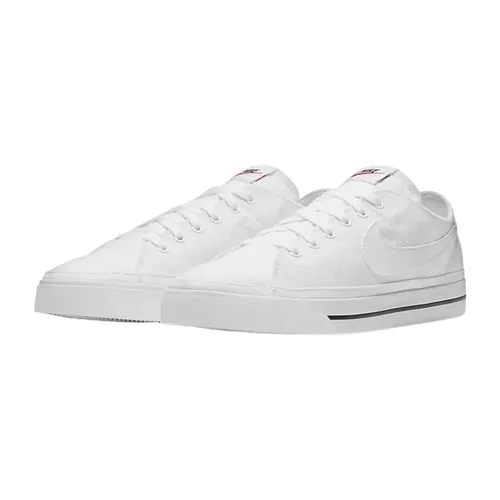 Giày Nike Canvas - Giày Thể Thao Nam Nike Court Legacy Canvas White CW6539-100 Màu Trắng - Vua Hàng Hiệu