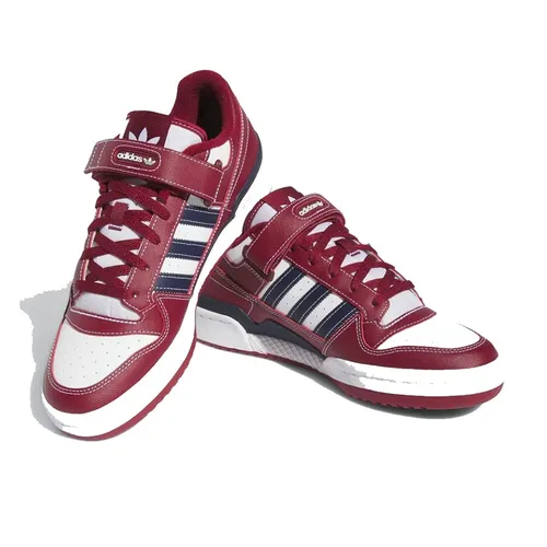 Giày Thể Thao Unisex Adidas Forum Low H03811 Màu Đỏ Đô
