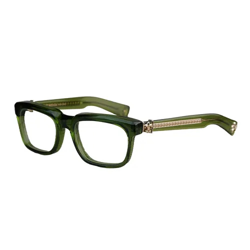 Kính Mắt Cận Chrome Hearts See You In Tea DOLV Màu Xanh - Kính mắt - Vua Hàng Hiệu