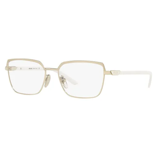 Kính Mắt Cận Prada Eyeglasses OPR 56YV ZVN10154 Màu Vàng Trắng