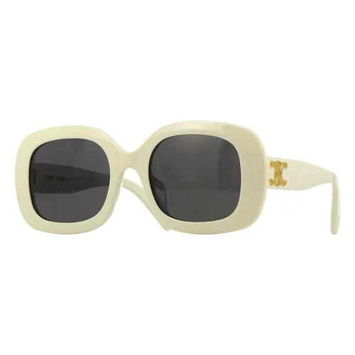 Celine Unisex Trắng ngà Pháp - Kính Mát Celine CL40262U 25A Sunglasses Màu Trắng Ngà - Vua Hàng Hiệu