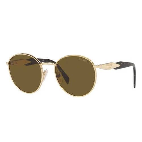 Kính Mát Prada Eyewear Collection Sunglasses SPR56Z ZVN01T Màu Nâu - Kính mắt - Vua Hàng Hiệu