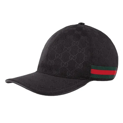 Mũ Nam Gucci Black Original Logo GG 200035 KQWBG 1060 Màu Đen