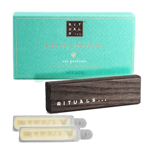 Nước hoa Rituals - Nước Hoa Ô Tô Rituals Car Perfume ls Life Is A Journey Karma Holy Lotus & Organic White Tea (2 x 3g) - Vua Hàng Hiệu