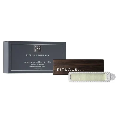 Nước hoa Rituals - Nước Hoa Ô tô Rituals Life Is A Journey Car Perfume Holder + 2 Refills Arabian Amber & Musk 2 x 3g - Vua Hàng Hiệu