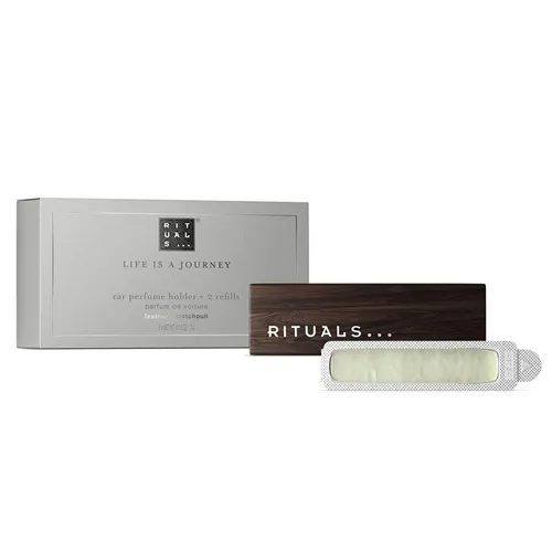 Nước hoa Rituals - Nước Hoa Ô tô Rituals Life Is A Journey Car Perfume Holder + 2 Refills Leather & Patchouli (2 x 3g) - Vua Hàng Hiệu