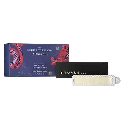 Nước hoa Rituals - Nước Hoa Ô tô Rituals The Legend Of The Dragon Car Perfume Holder + 2 Refills Plum & Cedar Wood 2 x 3g - Vua Hàng Hiệu
