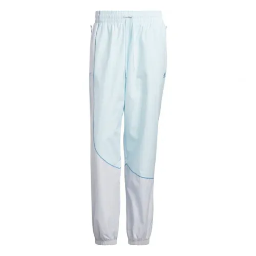 Thời trang Nam Quần gió - Quần Gió Nam Adidas HN4514 Màu Xanh Trắng Size S - Vua Hàng Hiệu